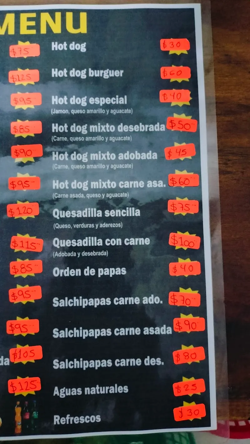 Hot dogs "MADE"